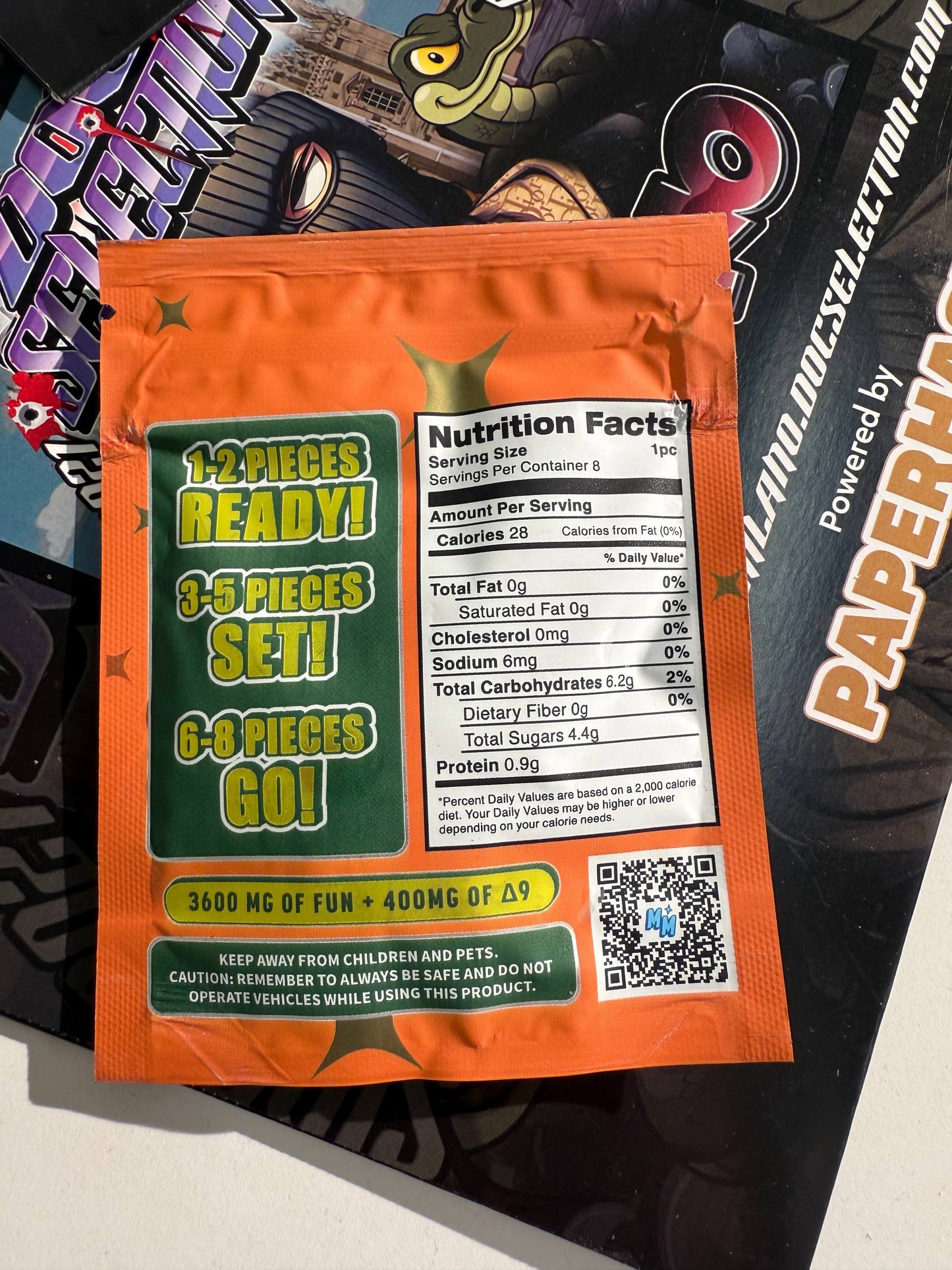 Blitz Gummies Psilocibina 4gr + th* infused - MANGO MADNESS